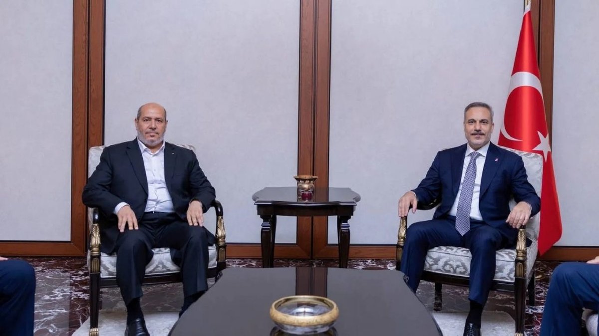 Hakan Fidan’dan Hamas Heyetiyle Gazze Gündemli Görüşme