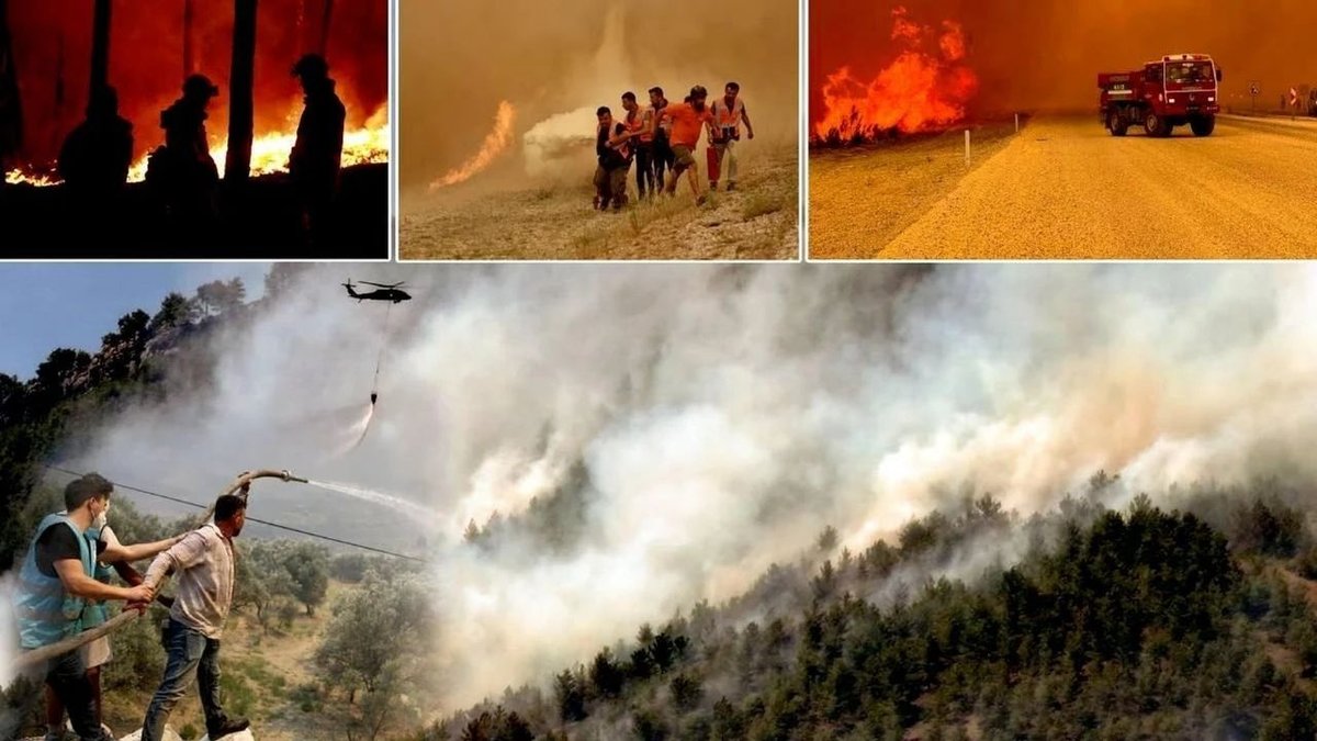 Orman Yangınlarında Son Durum: Fethiye’de Alevler Kontrol Altında