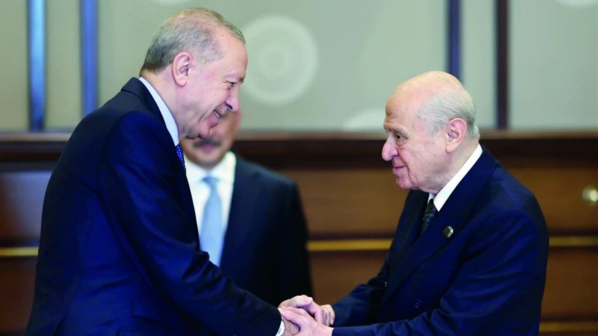 Erdoğan ve Bahçeli Beştepe’de Bir Araya Geldi: Gündem “Terörsüz Türkiye” Süreci