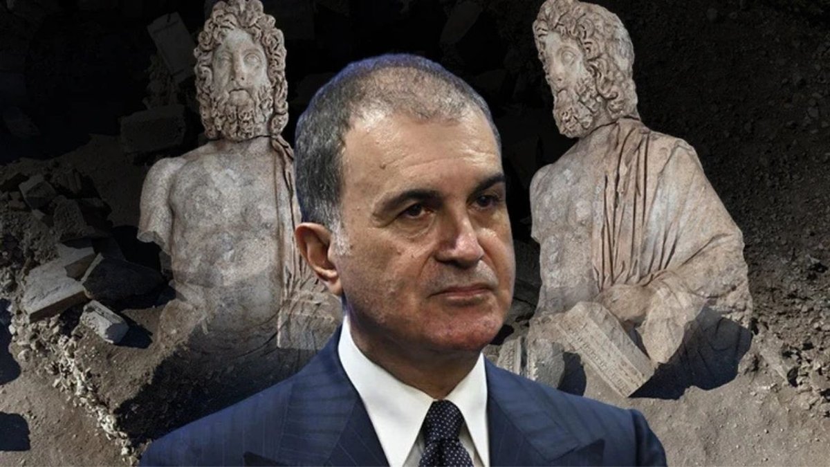 Ömer Çelik’ten Aspendos’taki Asklepios heykeli keşfine ilişkin açıklama
