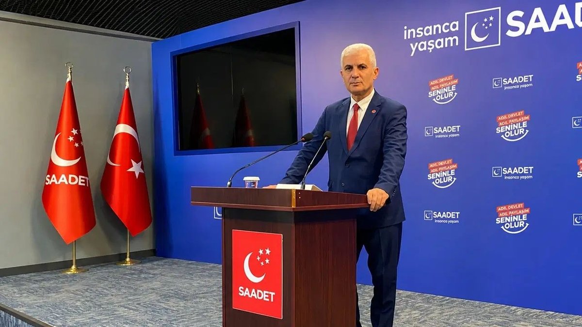 Saadet Partisi’nde Çerçeve Yasa Kararı Sonrası İstifa: Sezai Şimşek Görevlerini Bıraktı
