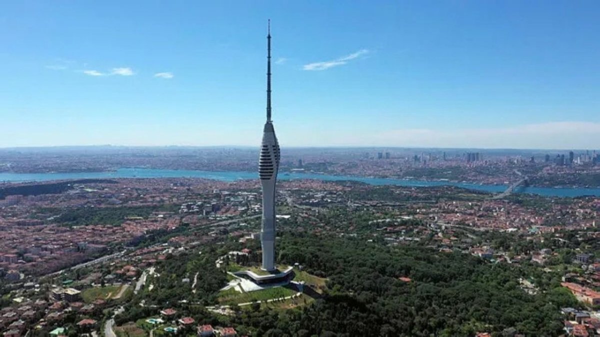 Çamlıca Kulesi İstanbul’un Yeni Simgelerinden Biri Olmaya Devam Ediyor