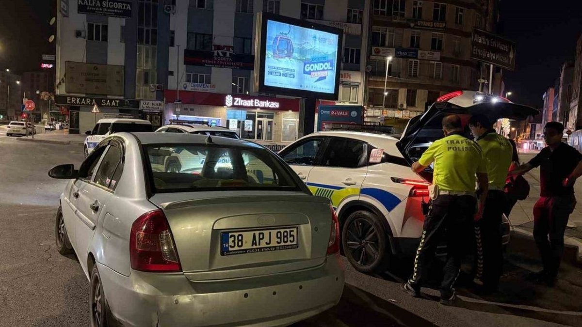 Kayseri’de Korsan Taksi Denetimi: Sürücüye 100 Bin TL Ceza