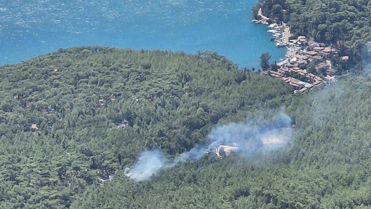 Muğla’da Orman Yangını Çıktı