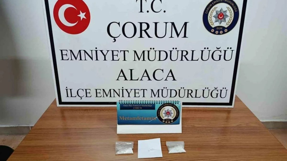 Alaca'da Uyuşturucu Baskını: İki Kişi Gözaltına Alındı