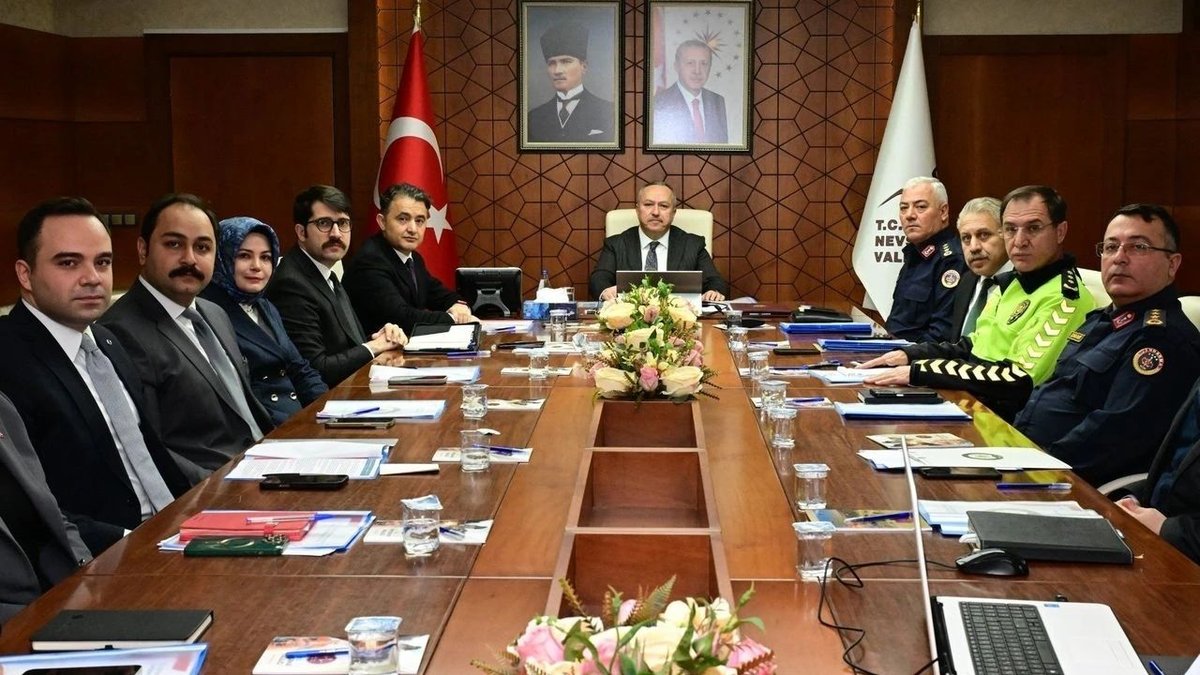 Vali Fidan'ın Önderliğinde Güvenlik Toplantısı Gerçekleştirildi