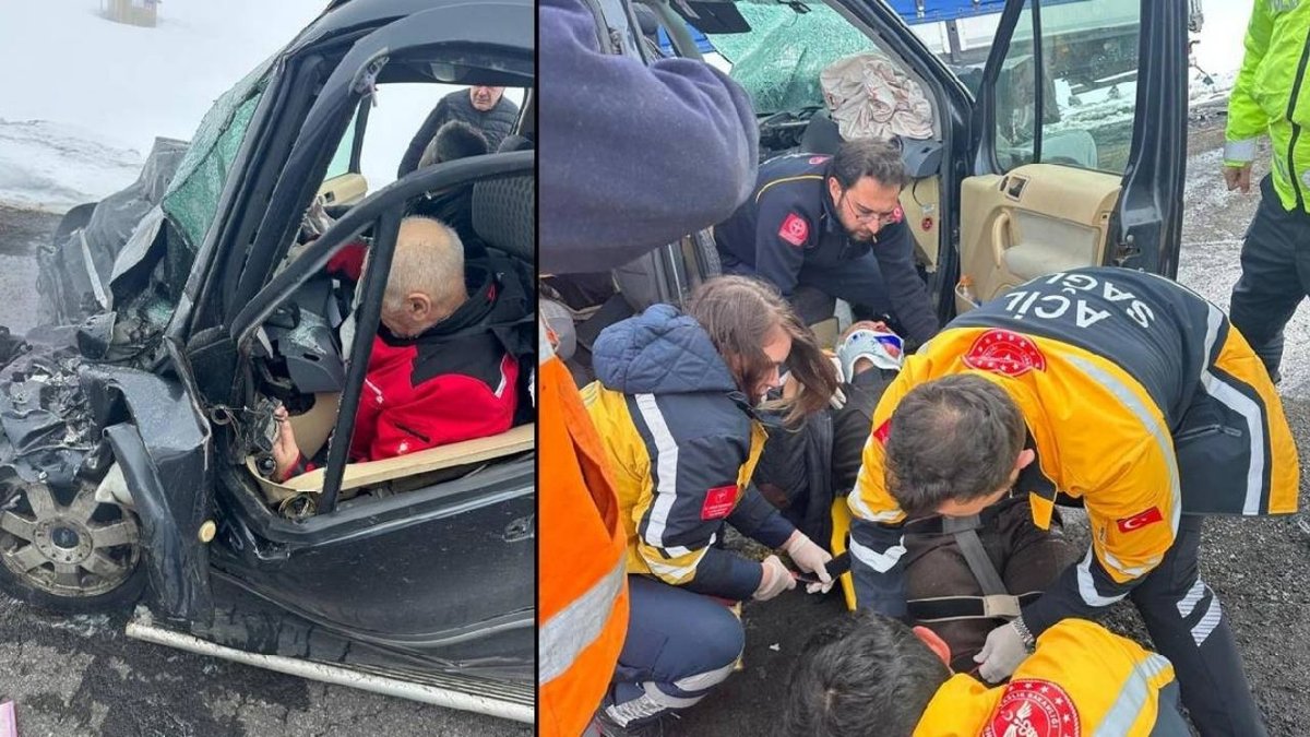 Sisli Yolda Hatalı Sollama Faciası: Kafa Kafaya Çarpışma Kamerada