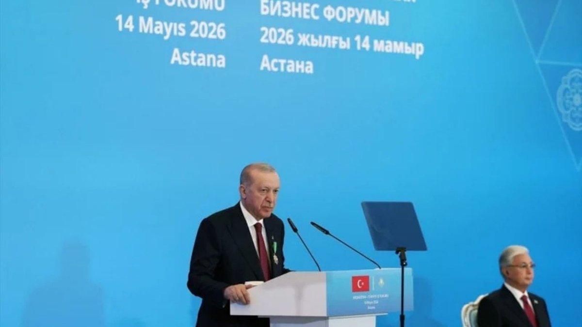 Cumhurbaşkanı Erdoğan: Kazakistan ile Ticaret Hedefimiz 15 Milyar Dolar