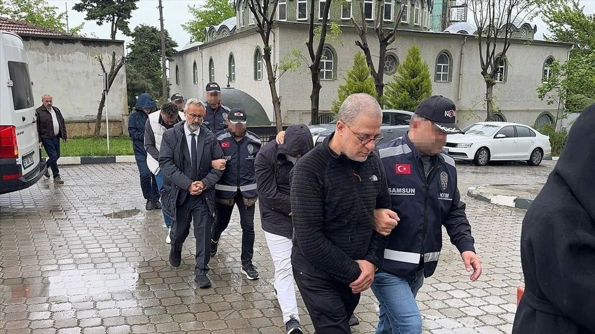 Samsun Merkezli Rüşvet Operasyonunda 8 Şüpheli Adliyeye Sevk Edildi