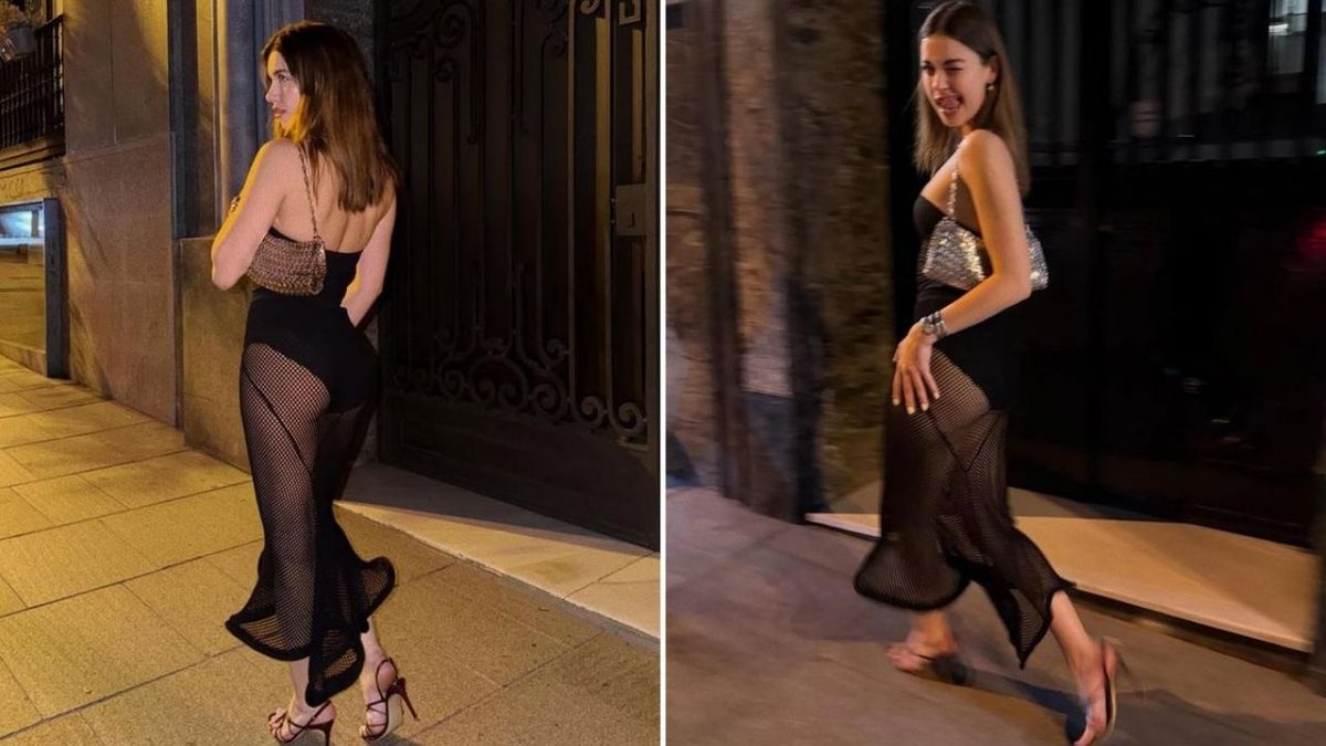 Afra Saraçoğlu’nun İspanya Pozlarına Transparan Tarz Damga Vurdu: Sosyal Medyada Yorum Yağdı