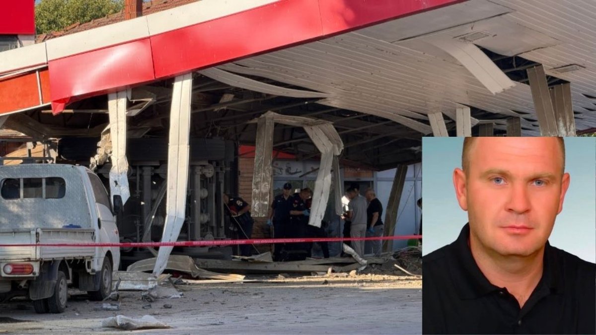 Benzin İstasyonuna Giren Tır Dehşet Saçtı Marketteki Vatandaş Hayatını Kaybetti