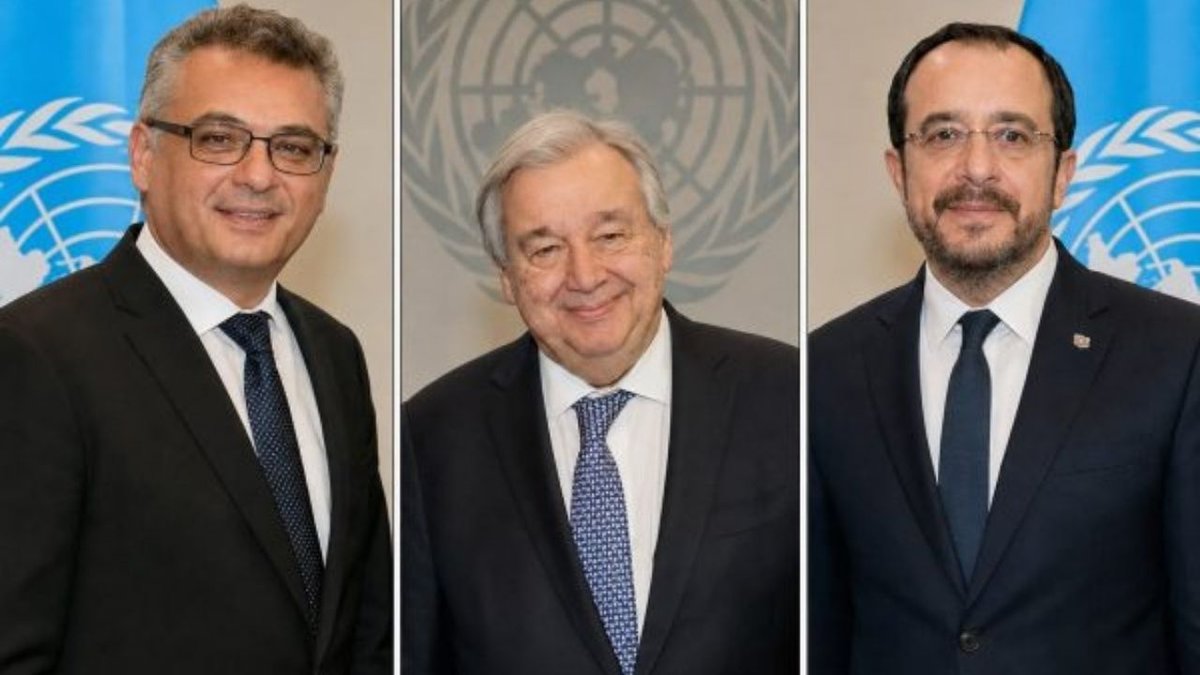 Kıbrıs Zirvesinde Kritik Buluşma Guterres Liderlerle Aynı Masada