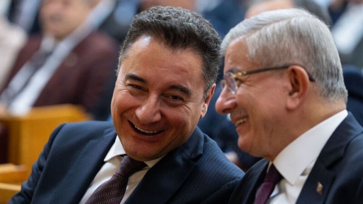 Davutoğlu Ve Babacan Gelecek Partisi Genel Merkezinde Bir Araya Geldi