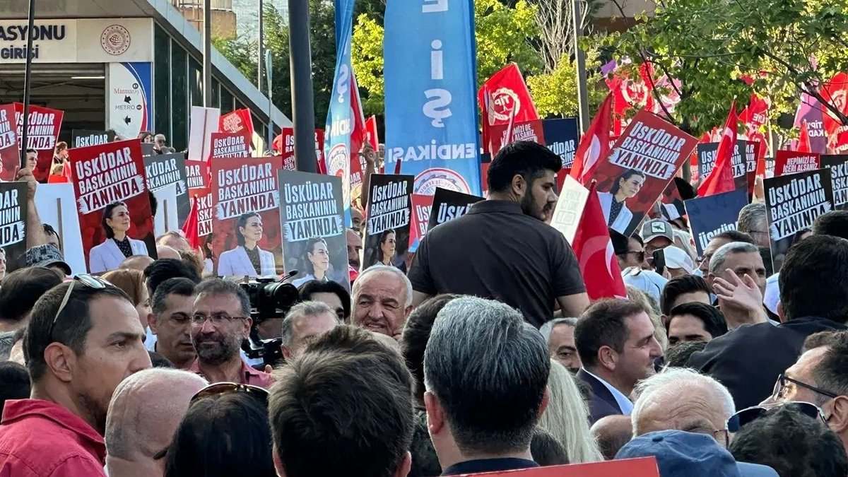 Üsküdar’da Sinem Dedetaş İçin Destek Yürüyüşü: Mektubu Okundu