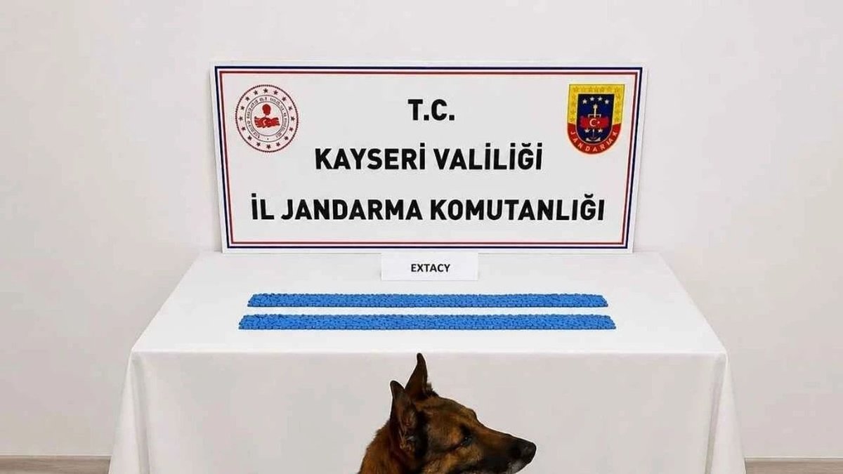 Kayseri’de uyuşturucu operasyonu: 2 bin 700 hap ele geçirildi, 1 şüpheli gözaltına alındı