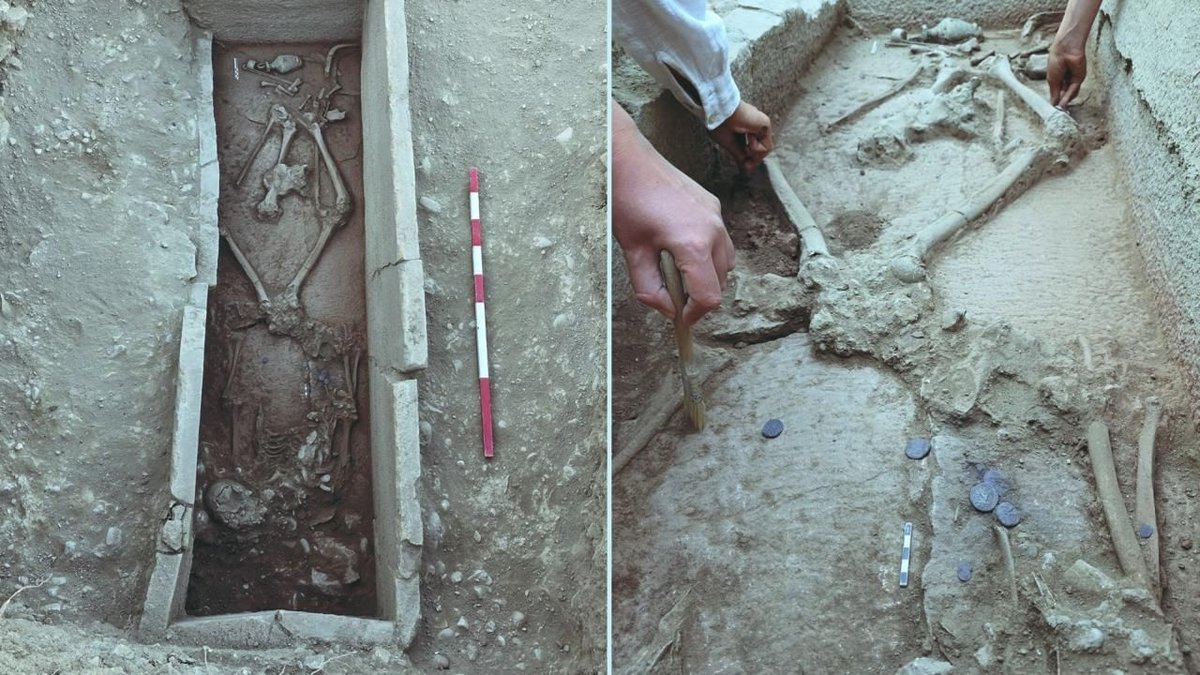 Aspendos'ta 2 Bin 400 Yıllık Güreşçi Mezarı Ortaya Çıkarıldı