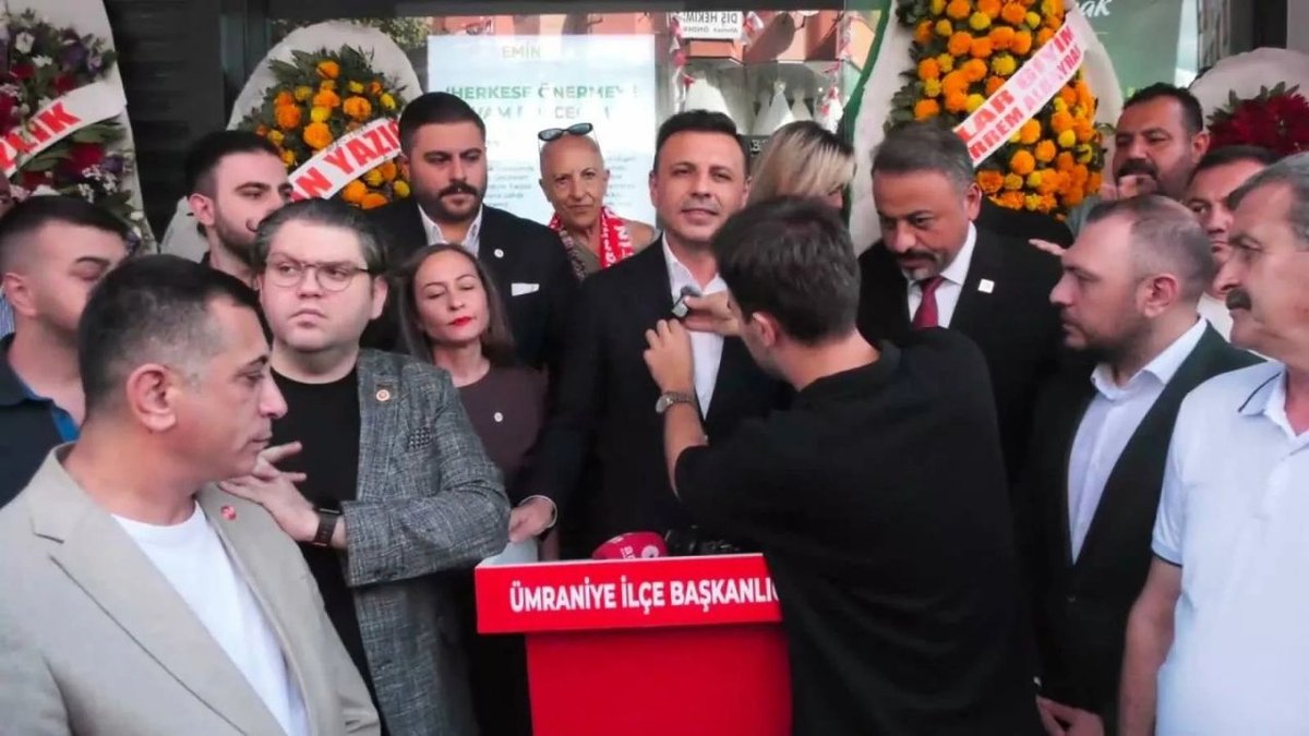 Yeni Parti Ümraniye İlçe Başkanlığı Açıldı: Çelik’ten “Millet” Vurgusu