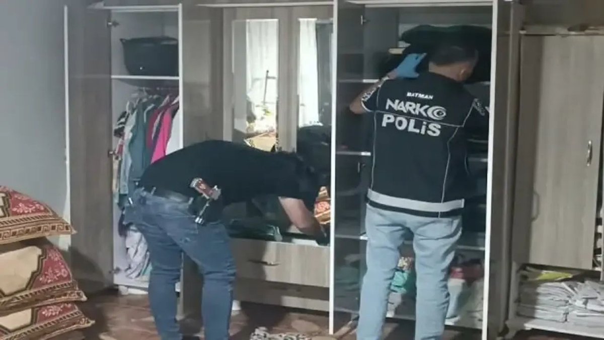 Batman'da Uyuşturucu Operasyonu: 5 Şüpheli Tutuklandı