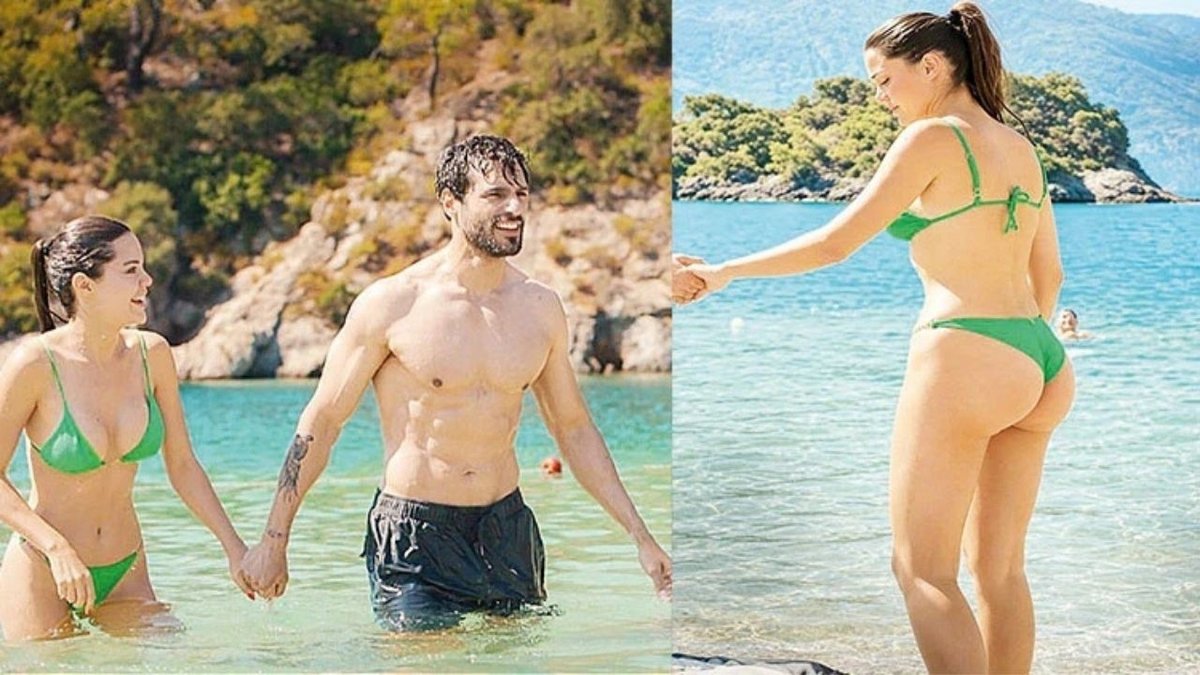 Hilal Altınbilek Ve Serkan Çayoğlu’nun Deniz Sahnesi Gündem Oldu