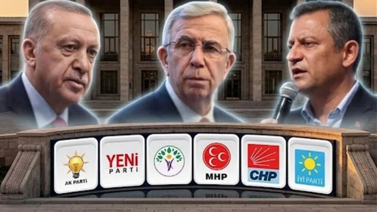 Son Seçim Anketinde Dikkat Çeken Sonuçlar: AK Parti Zirvede, Yeni Parti İkinci Sırada