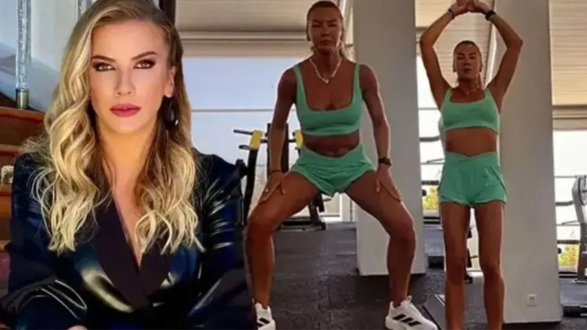 Ivana Sert Spor Salonunda Fit Görünümüyle Dikkat Çekti