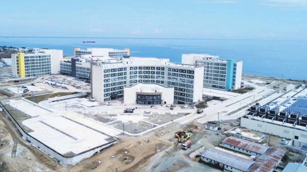 Trabzon Şehir Hastanesi İçin Geri Sayım Başladı Karadeniz’in Yeni Sağlık Merkezi Olacak