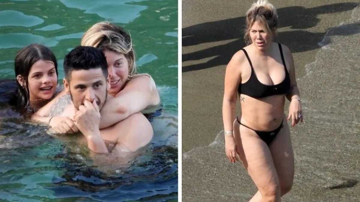 Wanda Nara sevgilisi ve çocuklarıyla İtalya tatilinde görüntülendi