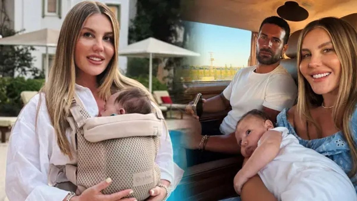 Eda Erol’dan Oğlu Baran’la Mutluluk Pozu