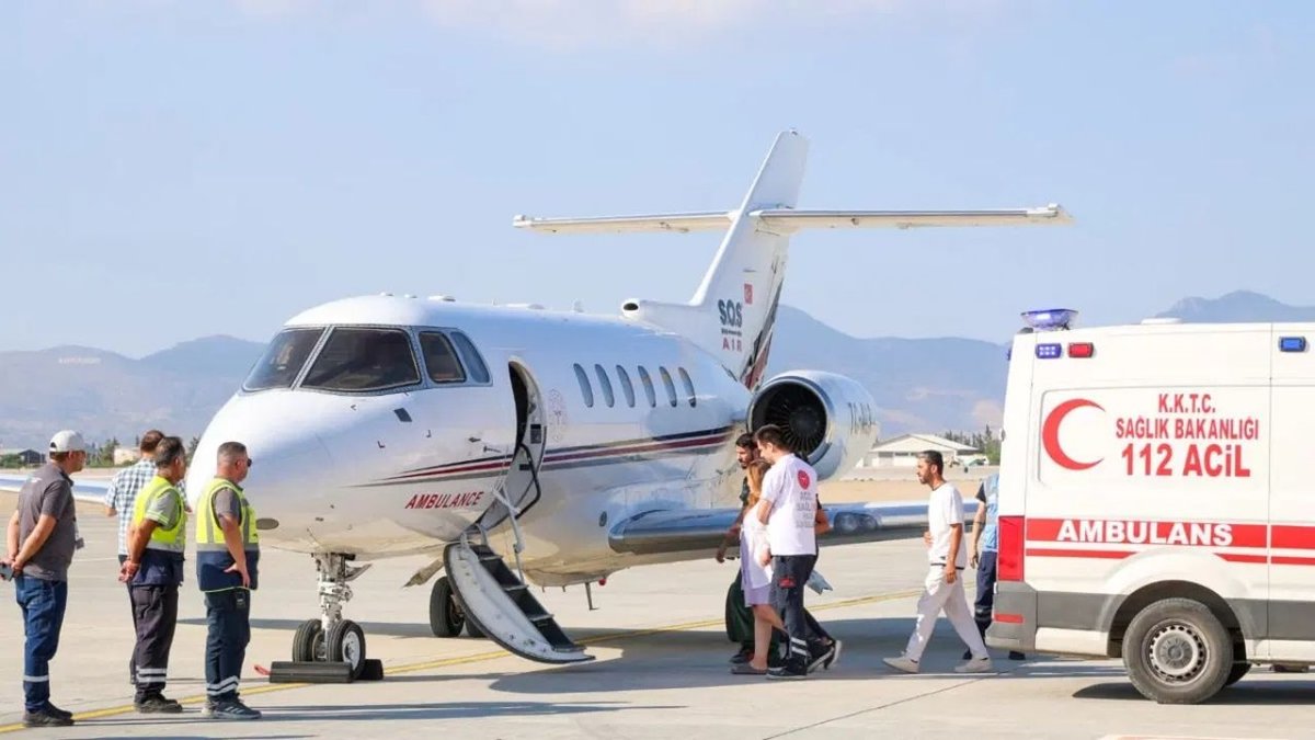 Girne'deki Gemi Kazasından Kurtarılan Hamile Kadın Kocaeli'ye Nakledildi
