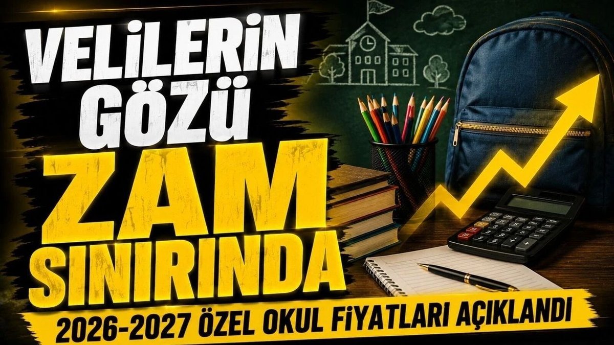 Velilerin Gözü Zam Sınırında: 2026-2027 Özel Okul Fiyatları Açıklandı