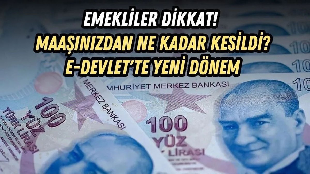 Emekliler İçin Yeni Sorgulama Dönemi Maaş Kesintileri Artık Tek Ekranda