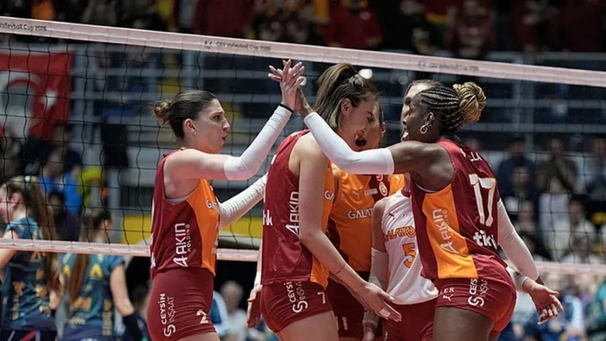 Galatasaray, CEV Kupası Zaferi İçin Mücadele Edecek!