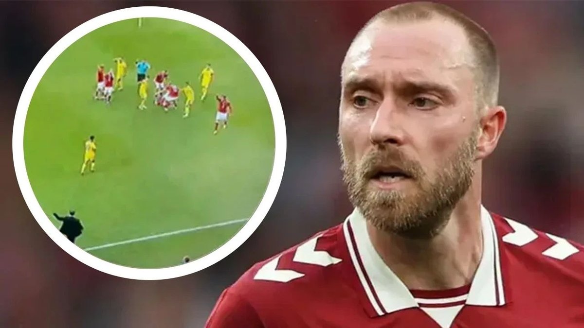 Christian Eriksen, Danimarka-Ukrayna Maçında Tekrar Fenalaştı