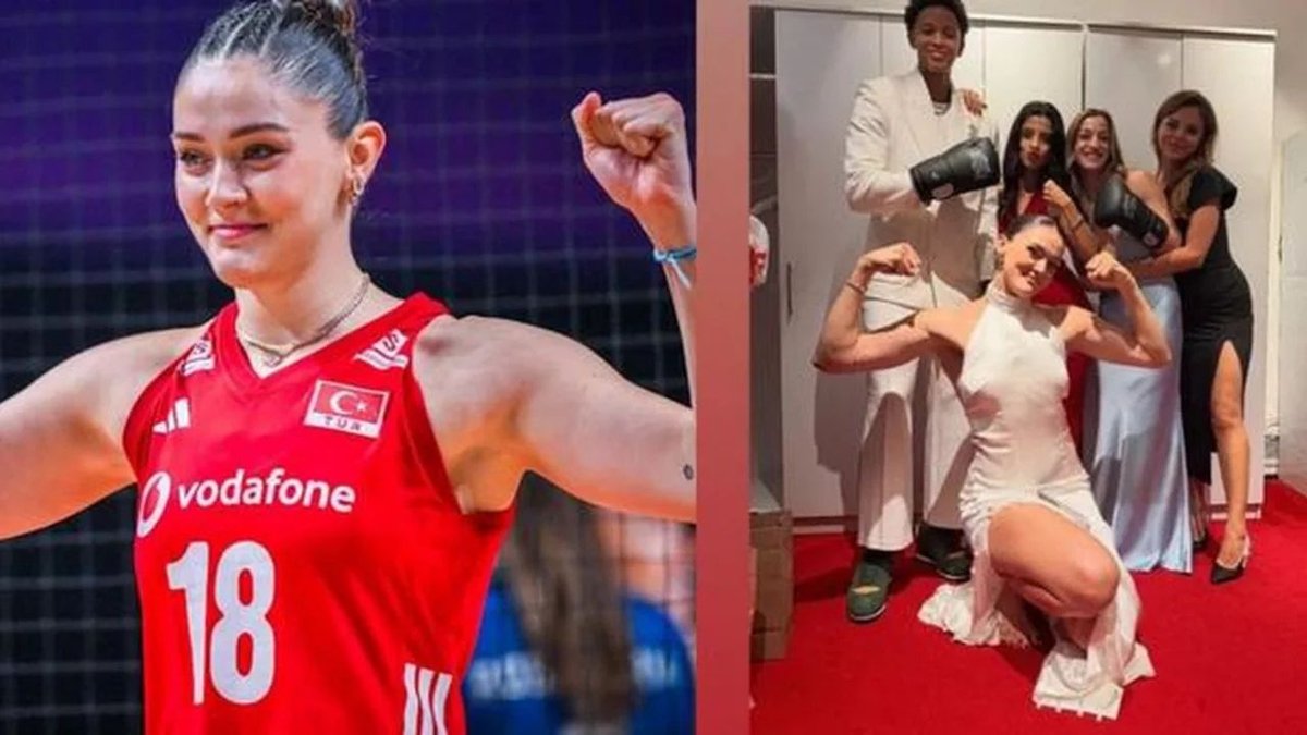 Zehra Güneşin Gala Stili Sosyal Medyada Gündem Oldu Başarılı Sporcu Mercek Altında