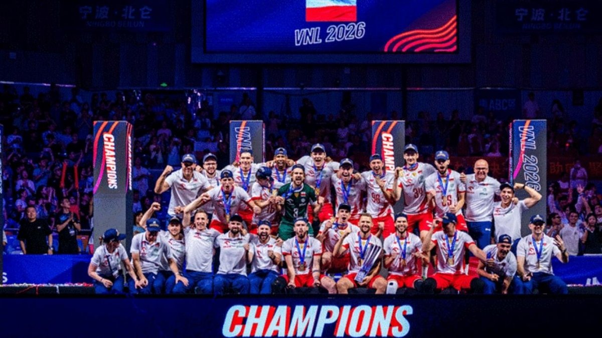 Erkekler Voleybol Milletler Ligi’nde zafer Polonya’nın! Finalde ABD’yi geriden gelerek geçti