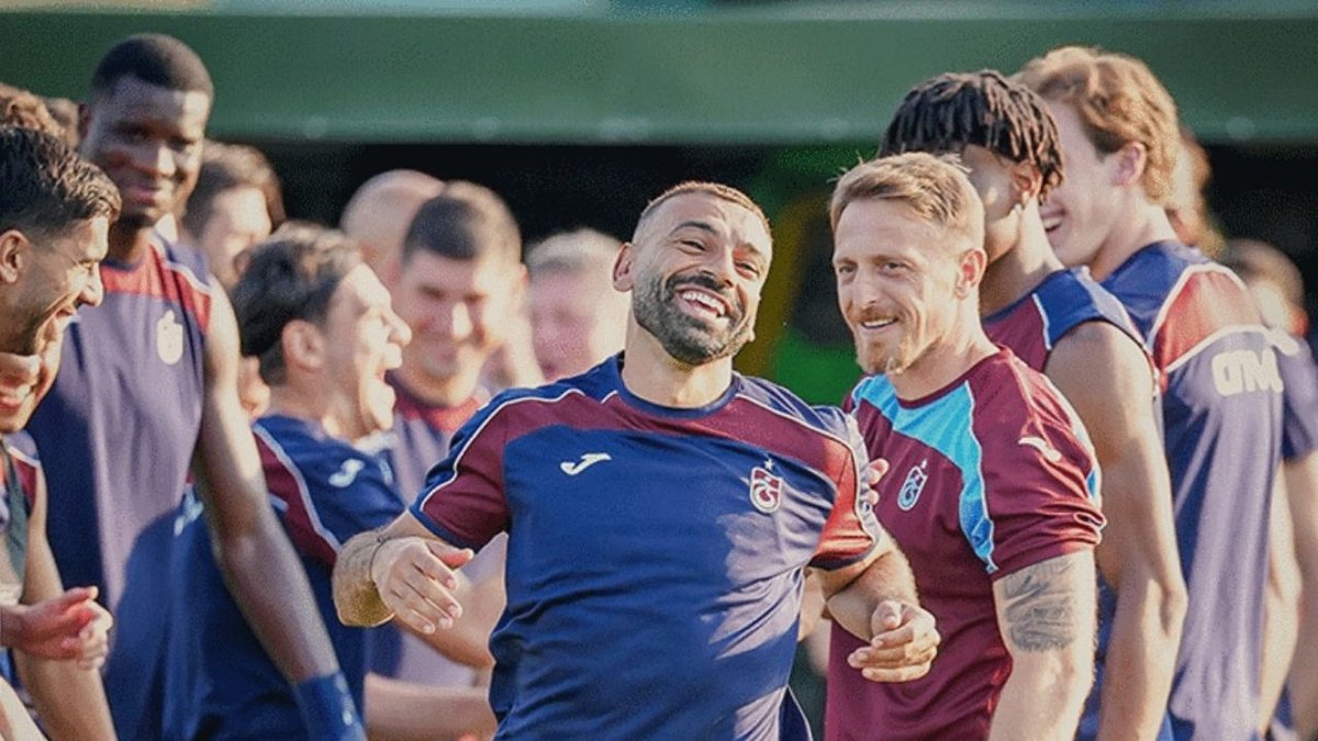 Mohamed Salah, Trabzonspor Formasıyla İlk Antrenmanına Çıktı