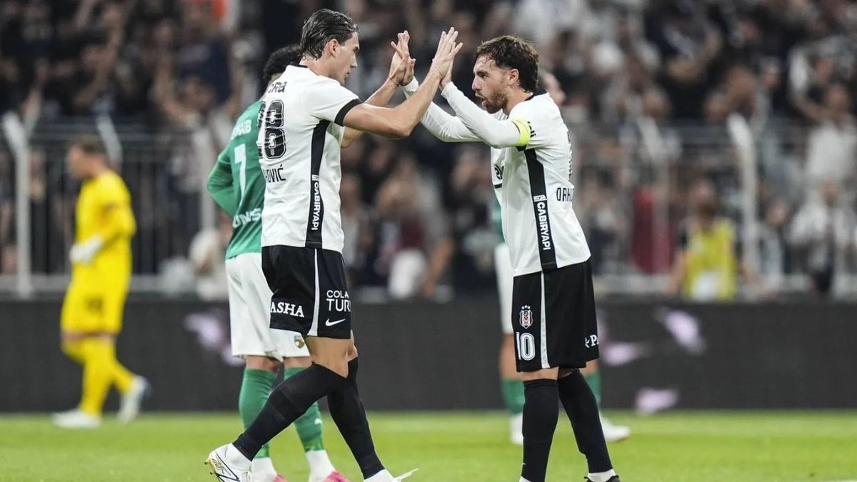 Beşiktaş Avrupa Yolunda Avantajı 3 Golle Aldı