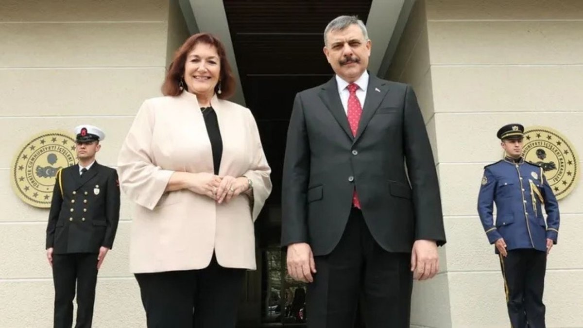 İçişleri Bakanı Mustafa Çiftçi, Ankara’da AB Komiseri Šuica İle Buluştu