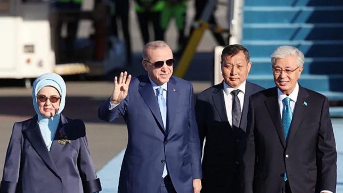 Cumhurbaşkanı Erdoğan Kazakistan’da: Zirve ve İş Birliği Konuları