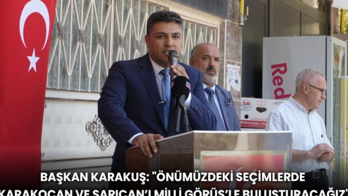Karakuş’tan Seçim Mesajı Karakoçan Ve Sarıcan İçin Yeni Hedef