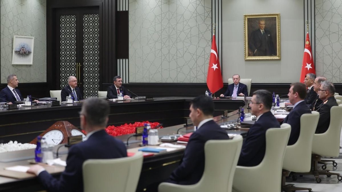 Milli Güvenlik Kurulu Cumhurbaşkanı Erdoğan başkanlığında toplandı