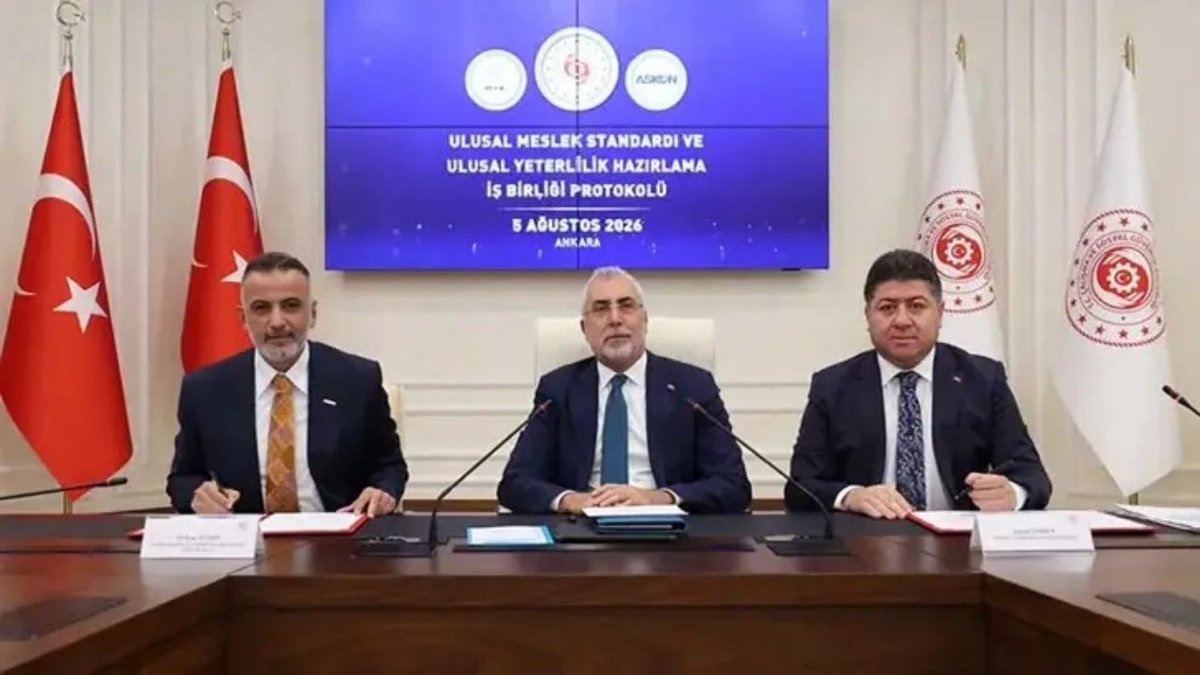 Bakan Işıkhan’dan mesleki yeterlilik vurgusu: Yeni iş birliği protokolü imzalandı