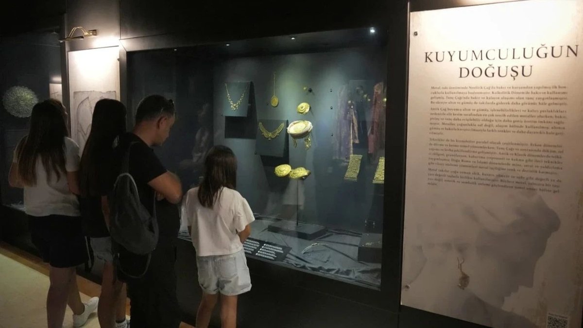 12 Bin Yıllık Takı Mirası Ankara’da Ziyaretçilerle Buluşuyor