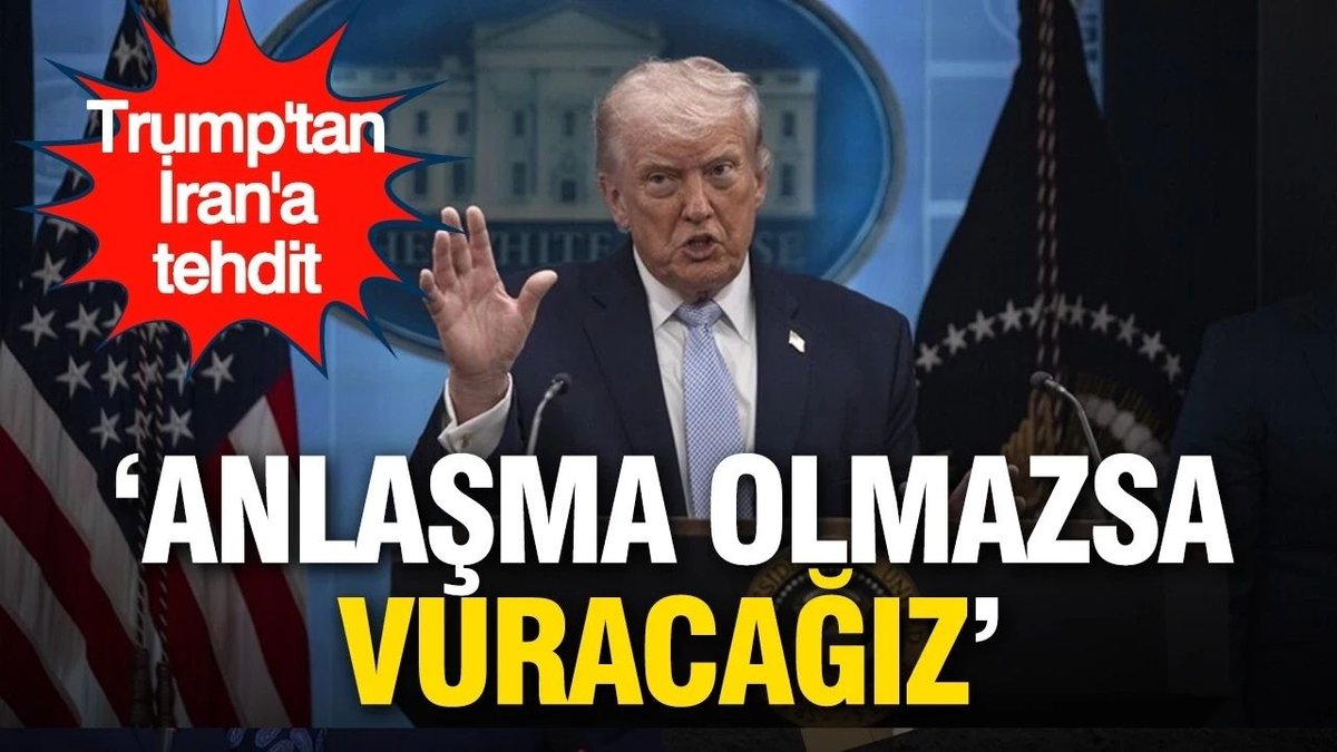 Trump’tan İran’a sert mesaj: “Anlaşma olmazsa askeri seçenek devreye girer”