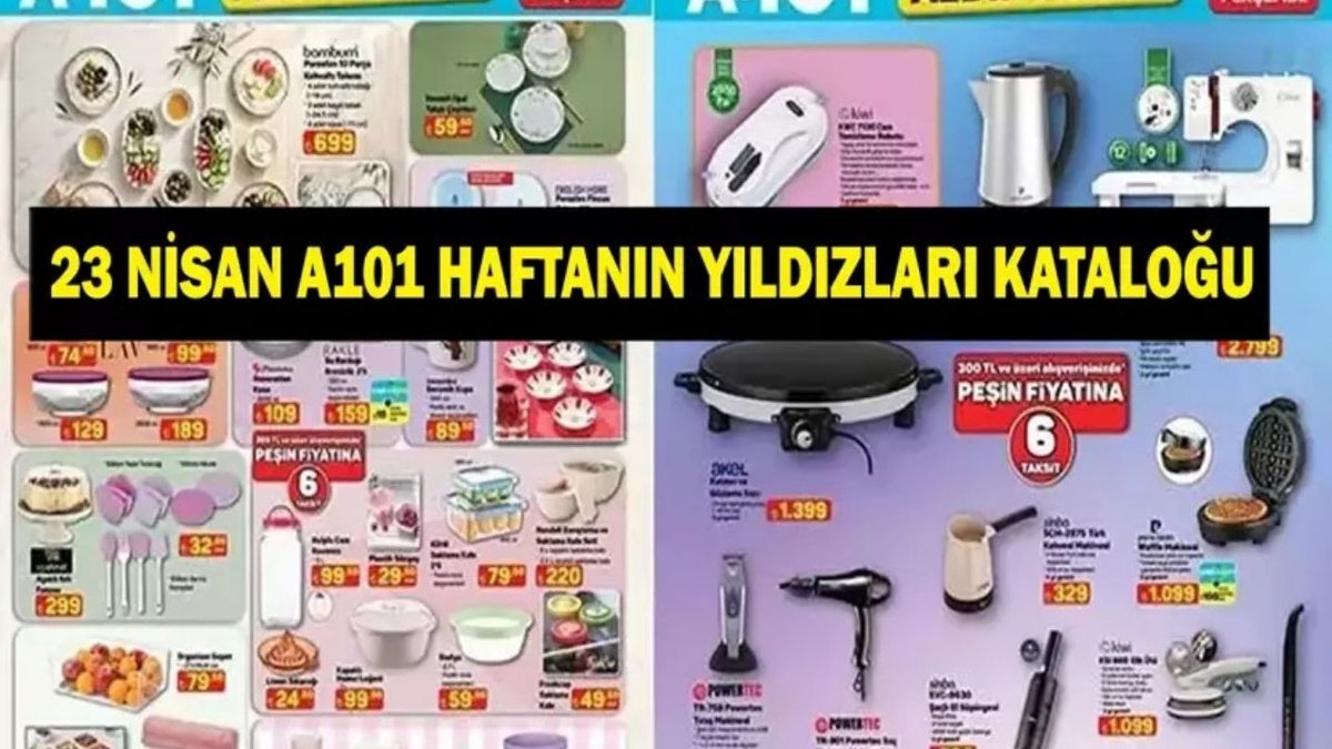 A101 23 Nisan 2026 Aktüel Kataloğu Yayınlandı: Philips ve Samsung TV’ler, Motosiklet, Ev Aletleri ve Daha Fazlası!