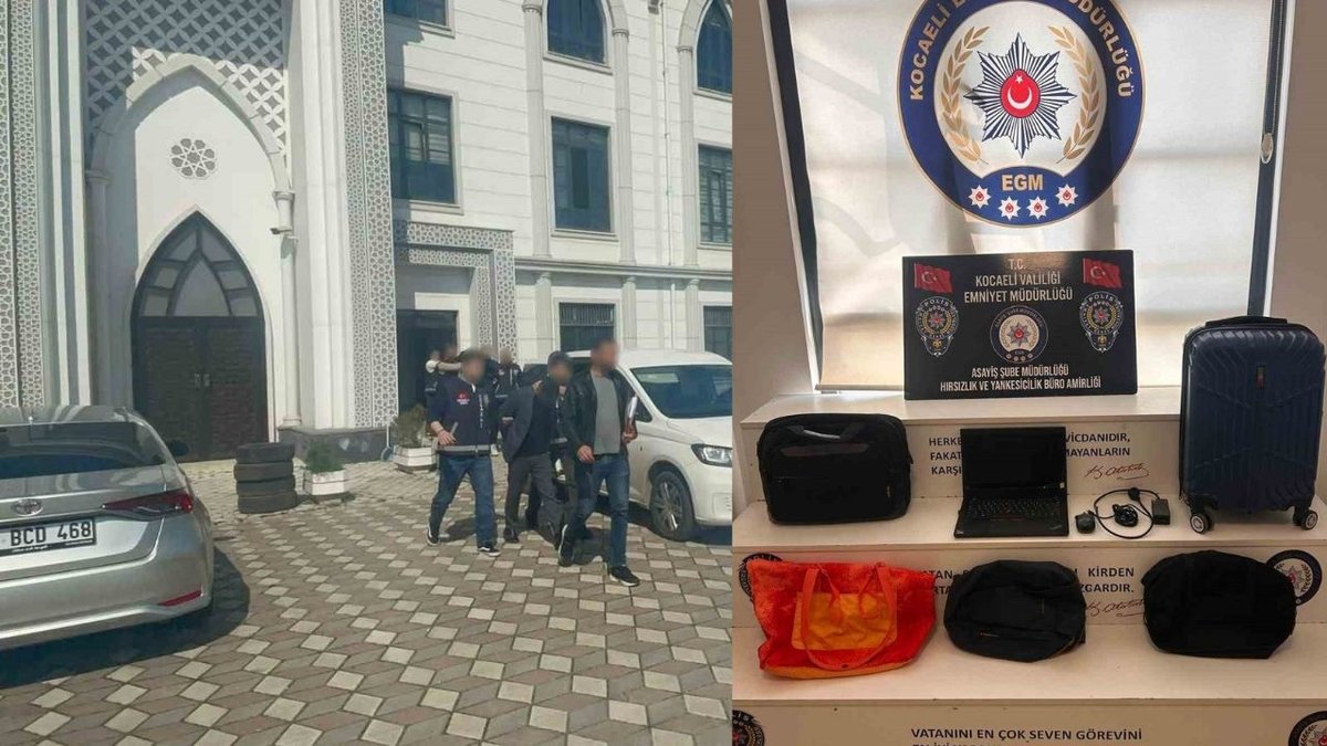 Darıca’da Hırsızlık Operasyonu: 3 Şüpheli Tutuklandı