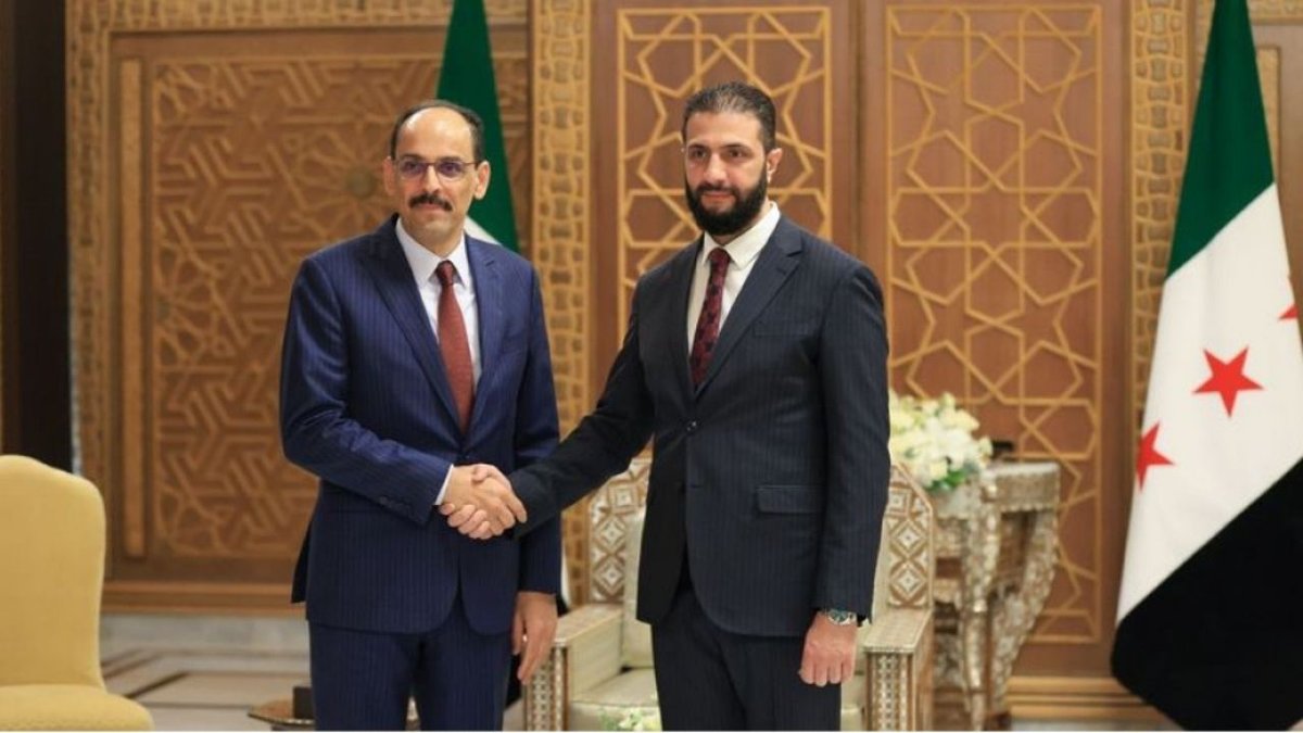 MİT Başkanı Kalın, Şam’da Suriye Liderleriyle Bir Araya Geldi