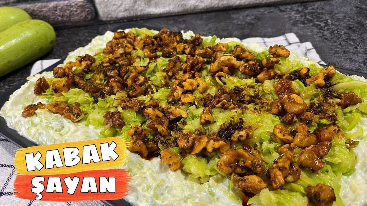 Kabak Şayan Tarifi: Yoğurtlu Hafif Meze ile Pratik ve Sağlıklı Lezzet