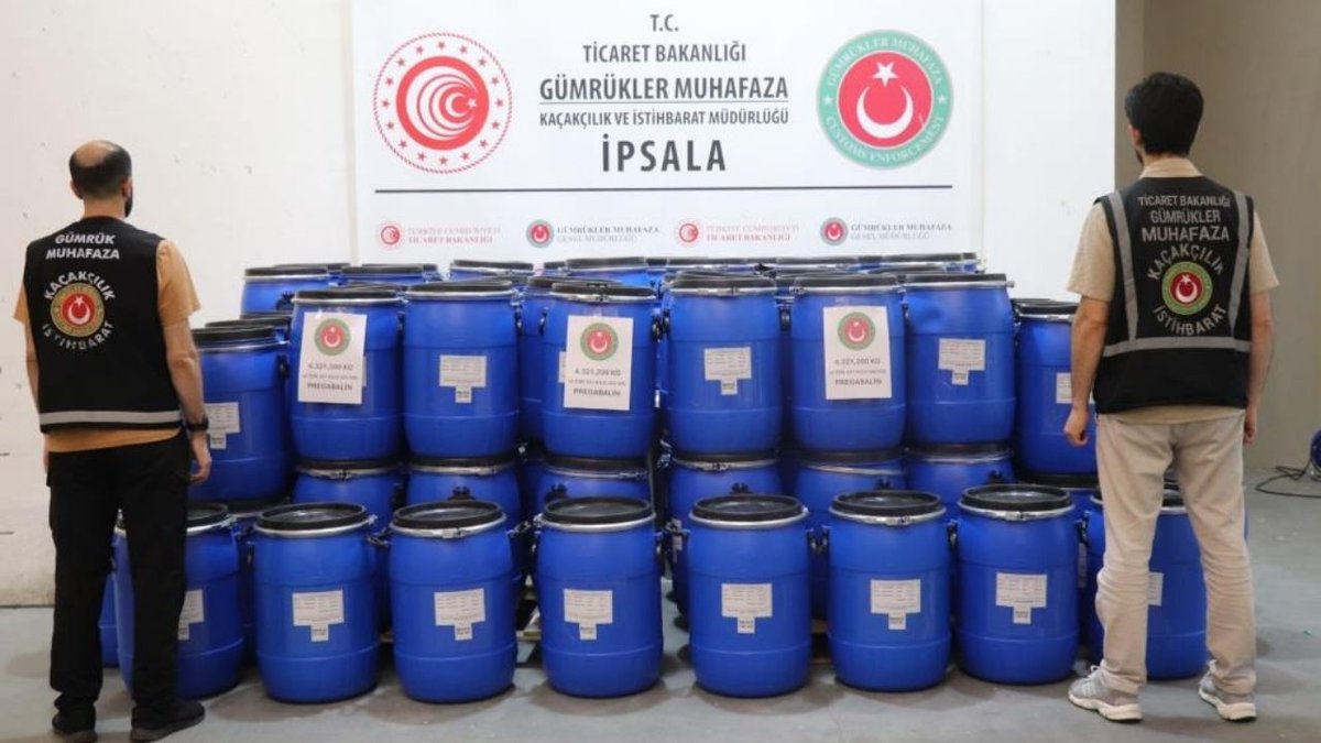 İpsala Gümrük Kapısı’nda 4 ton uyuşturucu ele geçirildi: Tarihi operasyon