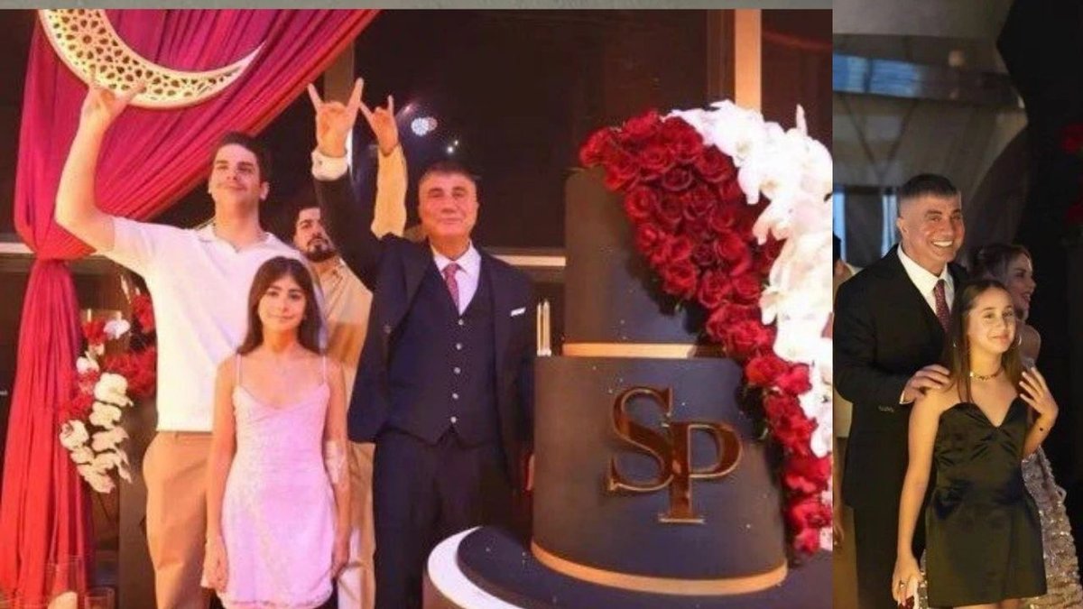 Sedat Peker 55. Yaş Gününü Ailesiyle Birlikte Kutladı